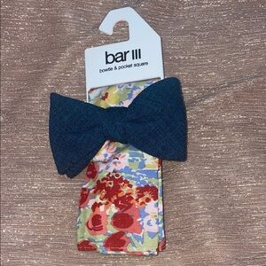 Bar III Blue and Red Tie Set Accessories